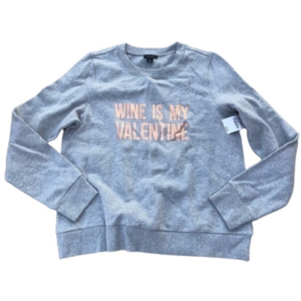 Nordstrom Wine Is My Valentine sweater BD2